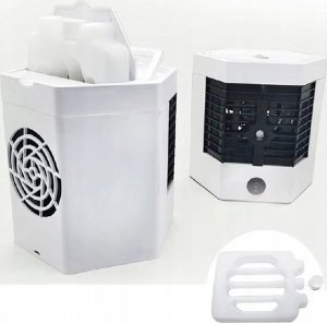 Nawilżacz powietrza Verk KLIMATYZATOR PRZENOŚNY MINI NA WODĘ NAWILŻACZ 2w1 14