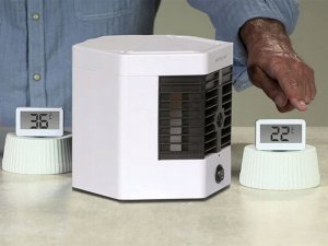 Nawilżacz powietrza Verk KLIMATYZATOR PRZENOŚNY MINI NA WODĘ NAWILŻACZ 2w1 6