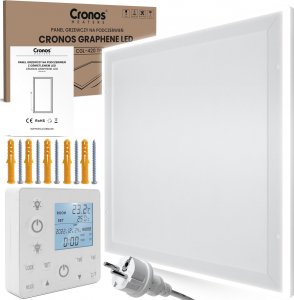 Grzejnik Cronos Panel grzewczy IR CRONOS Graphene LED CGL-420TP White Cool 1