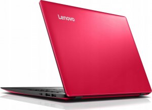 Laptop Lenovo Laptop Lenovo 14" HD Intel Czerwony Windows 10 3