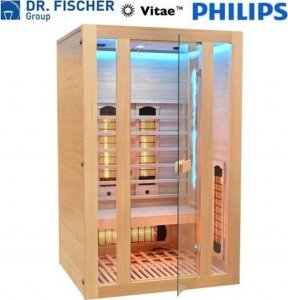 GIZAM Sauna Infrared Dr Fischer Philips BENT2 2-os 1