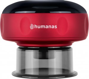 Masażer Humanas Bańka chińska elektroniczna Humanas BB01 - czerwona 1
