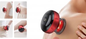 Masażer Humanas Bańka chińska elektroniczna Humanas BB01 - czerwona 7