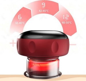 Masażer Humanas Bańka chińska elektroniczna Humanas BB01 - czerwona 8