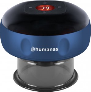 Masażer Humanas Bańka chińska elektroniczna Humanas BB01 - niebieska 6