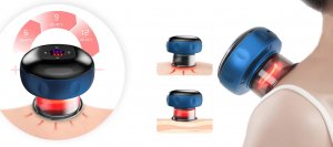 Masażer Humanas Bańka chińska elektroniczna Humanas BB01 - niebieska 8