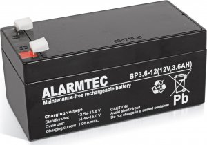Alarmtec Akumulator 12V 3.6Ah AGM Alarmtec BP3.6-12 1