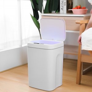 Kosz na śmieci Mozos bezdotykowy biały (LJT01) 5