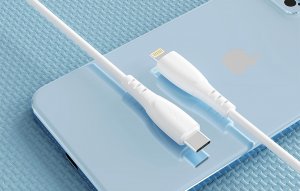Kabel USB Foneng USB-A - Lightning 1 m Biały (X75 Type-C to iPhone) 2