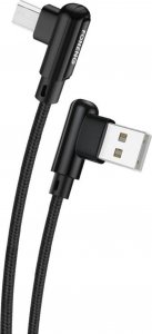 Kabel USB Foneng USB-A - microUSB 1 m Czarny (X70 Micro) 1