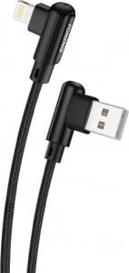 Kabel USB Foneng USB-A - Lightning 1 m Czarny (X70 iPhone) 1