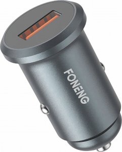 Ładowarka Foneng Mini zestaw ładujący GSM samochodowy Foneng C15 4A Single USB (metalowy) 1