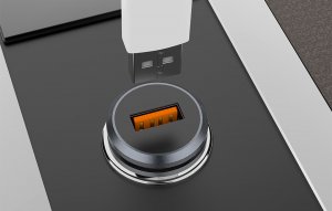 Ładowarka Foneng Mini zestaw ładujący GSM samochodowy Foneng C15 4A Single USB (metalowy) 3