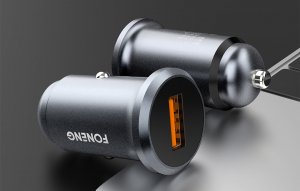 Ładowarka Foneng Mini zestaw ładujący GSM samochodowy Foneng C15 4A Single USB (metalowy) 4