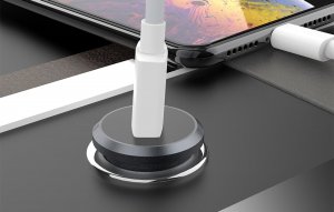 Ładowarka Foneng Mini zestaw ładujący GSM samochodowy Foneng C15 4A USB typu C (metalowy) 3