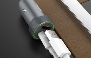 Ładowarka Foneng Zestaw ładujący GSM samochodowy Foneng C16 single USB (metalowy) 5