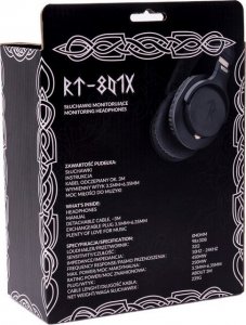 Słuchawki RuneTune RuneTune RT-801X słuchawki nauszne przewodowe 4