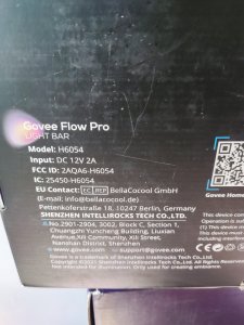 Govee Govee H6054 Flow Pro TV | Lampy LED | RGBICWW, Wi-Fi, Alexa, Google 6
