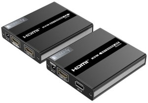 Techly Techly 104790 KVM Extender HDMI+USB po skrętce Cat6, do 60m, 1080p 60Hz 3