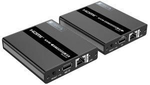 Techly Techly 104790 KVM Extender HDMI+USB po skrętce Cat6, do 60m, 1080p 60Hz 4