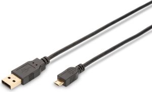 Kabel USB Ednet USB-A - 1.8 m Czarny (84200) 2