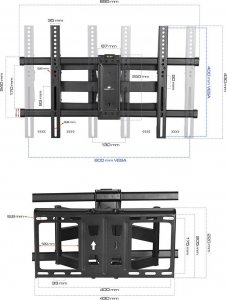 King Mount Uchwyt ścienny KG-1014 32'' - 85'' 5
