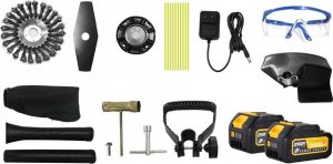 IMOUM Bezprzewodowa podkaszarka do trawy i dmuchawa do liści 3