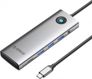 Stacja/replikator Orico 10w1 USB-C (PW11-10P-GY-EP) 1