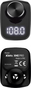 Transmiter FM Xblitz Zestaw głośnomówiący Xblitz XME PRO + transmiter FM 8