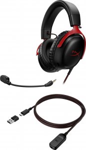 Słuchawki HyperX Cloud III Black-Red (727A9AA) 7