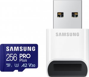 Karta Samsung PRO Plus SDXC 256 GB U3 A2 V30 (MB-MD256SB/WW) 1
