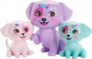 Mattel Enchantimals Rodzina Dalmatyńczyki Dessa Dalmatian Lalka + figurki HKN14 3