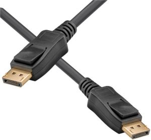 Kabel Mcab DisplayPort - DisplayPort 1.5m czarny (7001098) 1