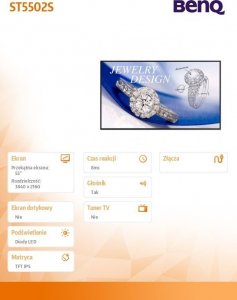 Monitor BenQ Smart Signage ST5502S (9H.F7HPT.RA2) 7