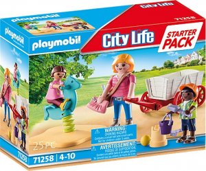 Playmobil Playmobil Starter Pack Opiekunka z wózkiem 71258 1