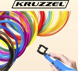 Kruzzel Filamenty PLA 3D- 30szt. x 10m 19877 2