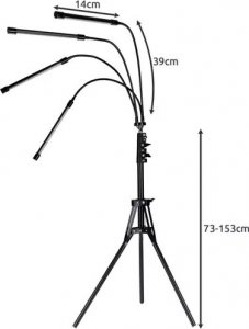 Gardlov Lampa 20 LED 4szt. do wzrostu roślin Gardlov 19388 3
