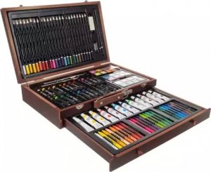 Maaleo Zestaw do malowania w walizce- 128szt Maaleo 21644 5