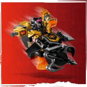 LEGO Ninjago Lawowy smok zmieniający się w falę ognia (71793) 3