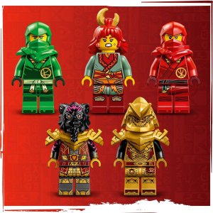 LEGO Ninjago Lawowy smok zmieniający się w falę ognia (71793) 4