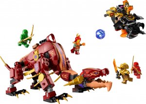 LEGO Ninjago Lawowy smok zmieniający się w falę ognia (71793) 8