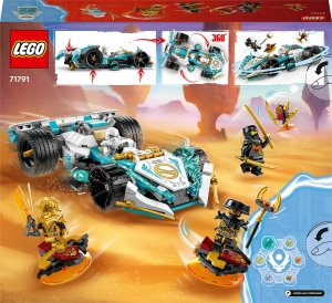 LEGO Ninjago Smocza moc Zane’a — wyścigówka spinjitzu (71791) 9