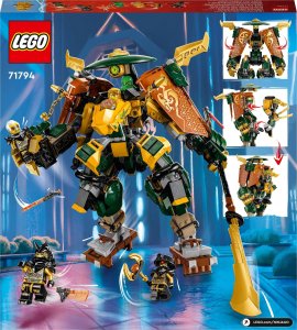 LEGO Ninjago Drużyna mechów ninja Lloyda i Arina (71794) 10