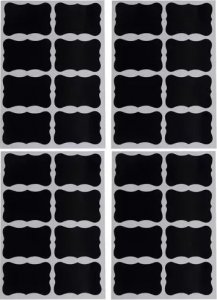 Malatec Etykiety samoprzylepne + pisak 21643 4