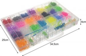 Kruzzel Gumki do robienia bransoletek DIY 18082 9