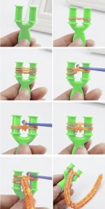 Kruzzel Gumki do robienia bransoletek DIY 18082 10