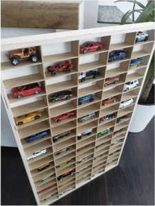 Kruzzel Regał drewniany na autka (21997) 11