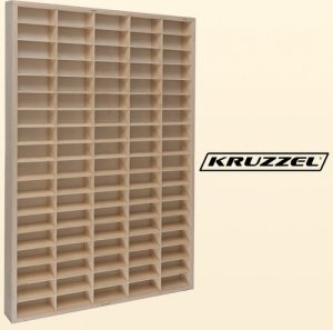 Kruzzel Regał drewniany na autka (21997) 9