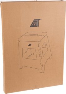 Malatec Stołek składany czarno-biały 39cm 11