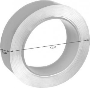 Malatec Taśma dwustronna samoprzylepna - 3m. 2